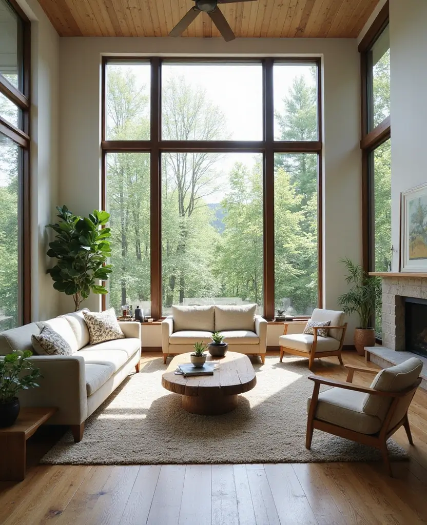 19 Contemporary Living Room Ideas Designers Swear By (You’ll Want to Copy #7!) 117 19 Contemporary Living Room Ideas Designers Swear By (You’ll Want to Copy #7!) - 17. Wide-Open Windows