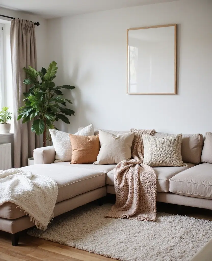 19 Contemporary Living Room Ideas Designers Swear By (You’ll Want to Copy #7!) 9 19 Contemporary Living Room Ideas Designers Swear By (You’ll Want to Copy #7!) - 2. Layered Textures