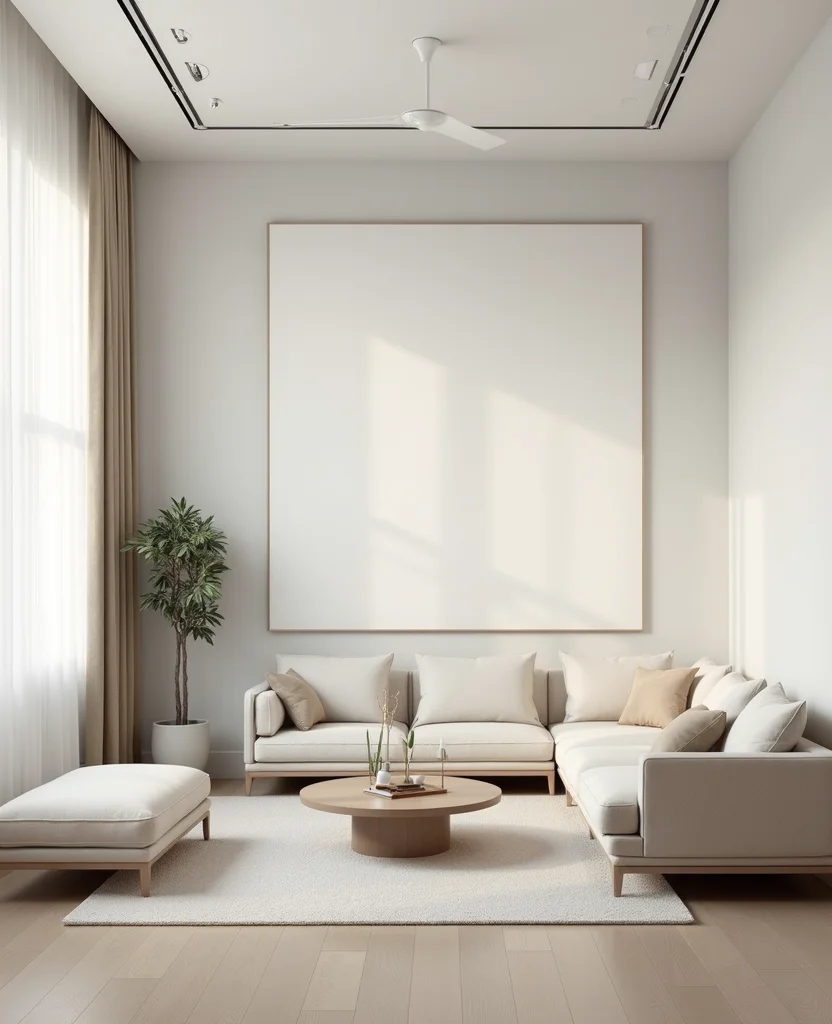 19 Contemporary Living Room Ideas That'll Make You Want to Redecorate ASAP! 2 19 Contemporary Living Room Ideas That'll Make You Want to Redecorate ASAP! - 1. Minimalist Magic