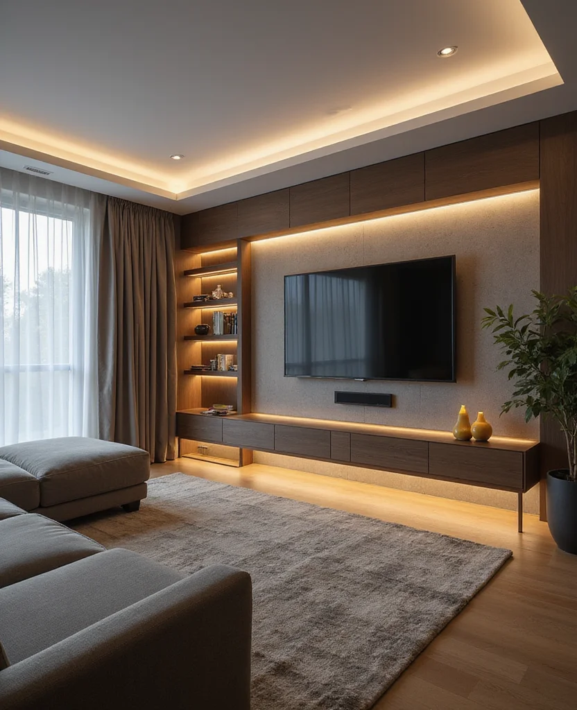 19 Contemporary Living Room Ideas That'll Make You Want to Redecorate ASAP! 67 19 Contemporary Living Room Ideas That'll Make You Want to Redecorate ASAP! - 10. Smart Technology