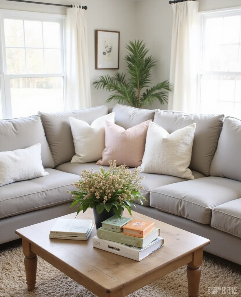 19 Contemporary Living Room Ideas That'll Make You Want to Redecorate ASAP! 95 19 Contemporary Living Room Ideas That'll Make You Want to Redecorate ASAP! - 14. Seasonal Decor Updates