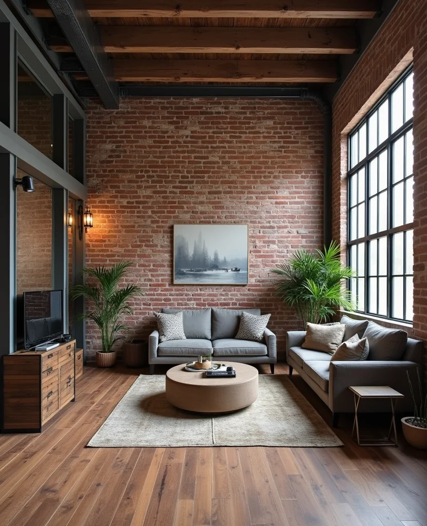 19 Contemporary Living Room Ideas That'll Make You Want to Redecorate ASAP! 16 19 Contemporary Living Room Ideas That'll Make You Want to Redecorate ASAP! - 3. Industrial Chic