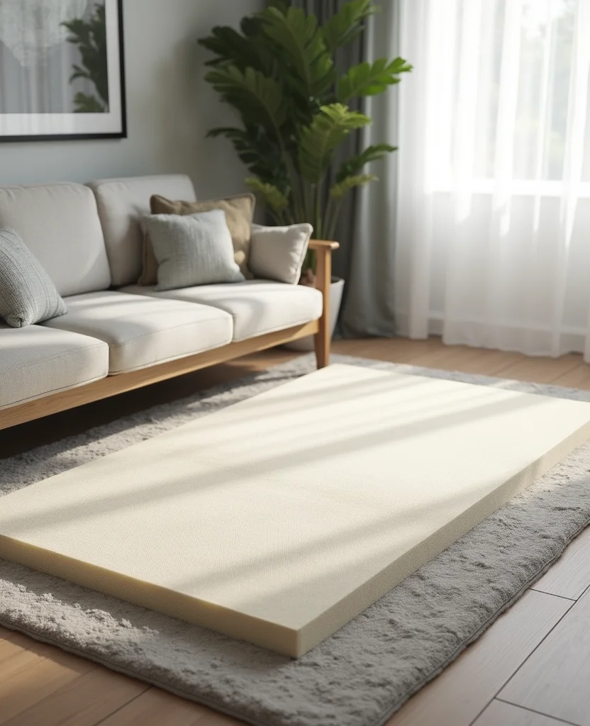 19 Cozy Living Room Carpet ideas That'll Make You Feel Right at Home (You Won't Believe #7!) 95 19 Cozy Living Room Carpets That'll Make You Feel Right at Home (You Won't Believe #7!) - 14. Memory Foam Rugs