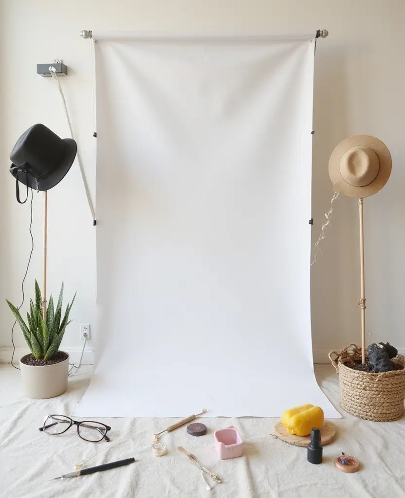 19 DIY Minimalist New Year Decor Ideas That Are Classy and Easy to Create! - 13. DIY New Year’s Photo Booth