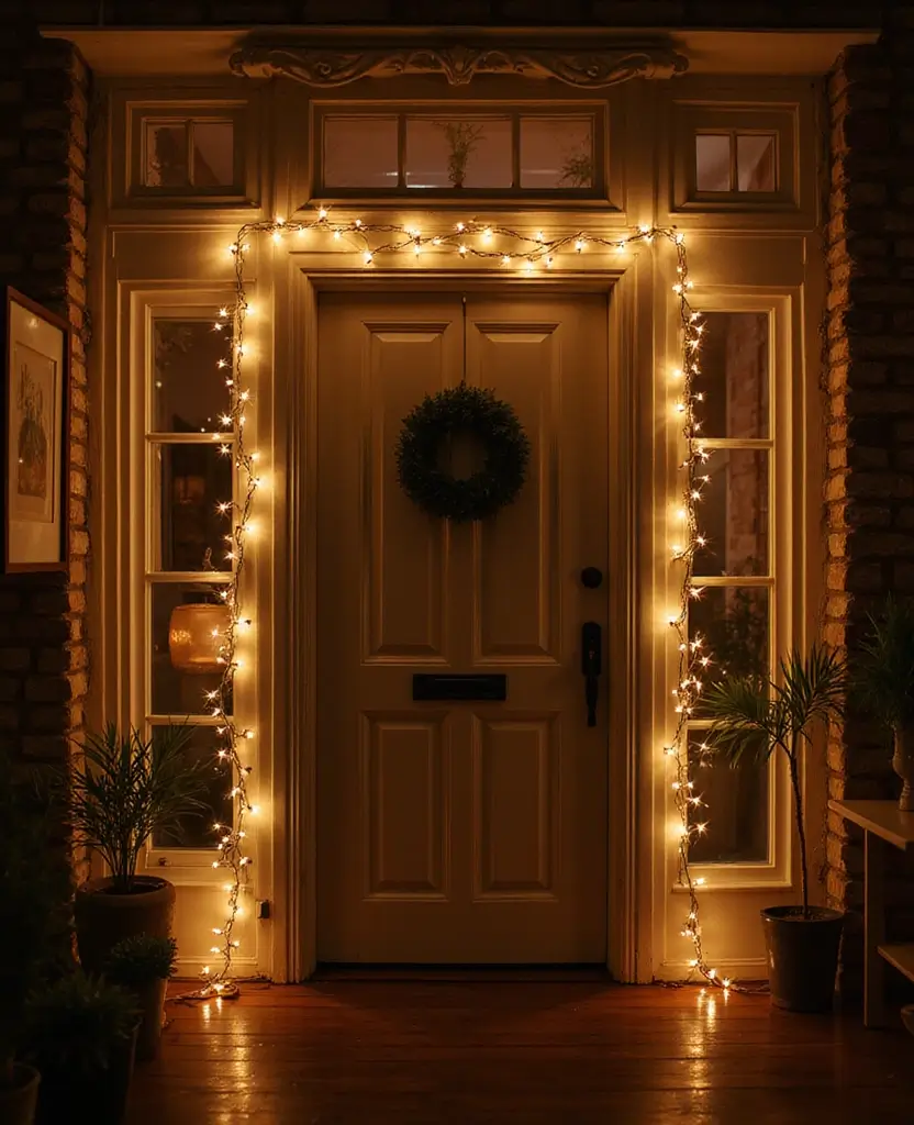 19 DIY Minimalist New Year Decor Ideas That Are Classy and Easy to Create! - 9. Simple String Lights