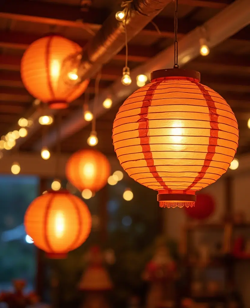 19 Easy DIY New Year’s Eve Decorations That Are Budget-Friendly (You Can Totally Do #5!) - 3. Sparkling Paper Lanterns