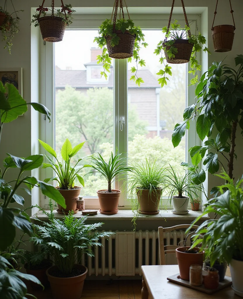 19 Enchanting Cottage Living Room Ideas That'll Make You Feel Right at Home! - 4. Incorporate Greenery for Freshness