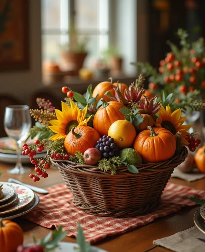 19 Festive Friendsgiving Decor Ideas Under $25 That Will Wow Your Guests! 86 19 Festive Friendsgiving Decor Ideas Under $25 That Will Wow Your Guests! - 13. Fruit and Vegetable Centerpieces
