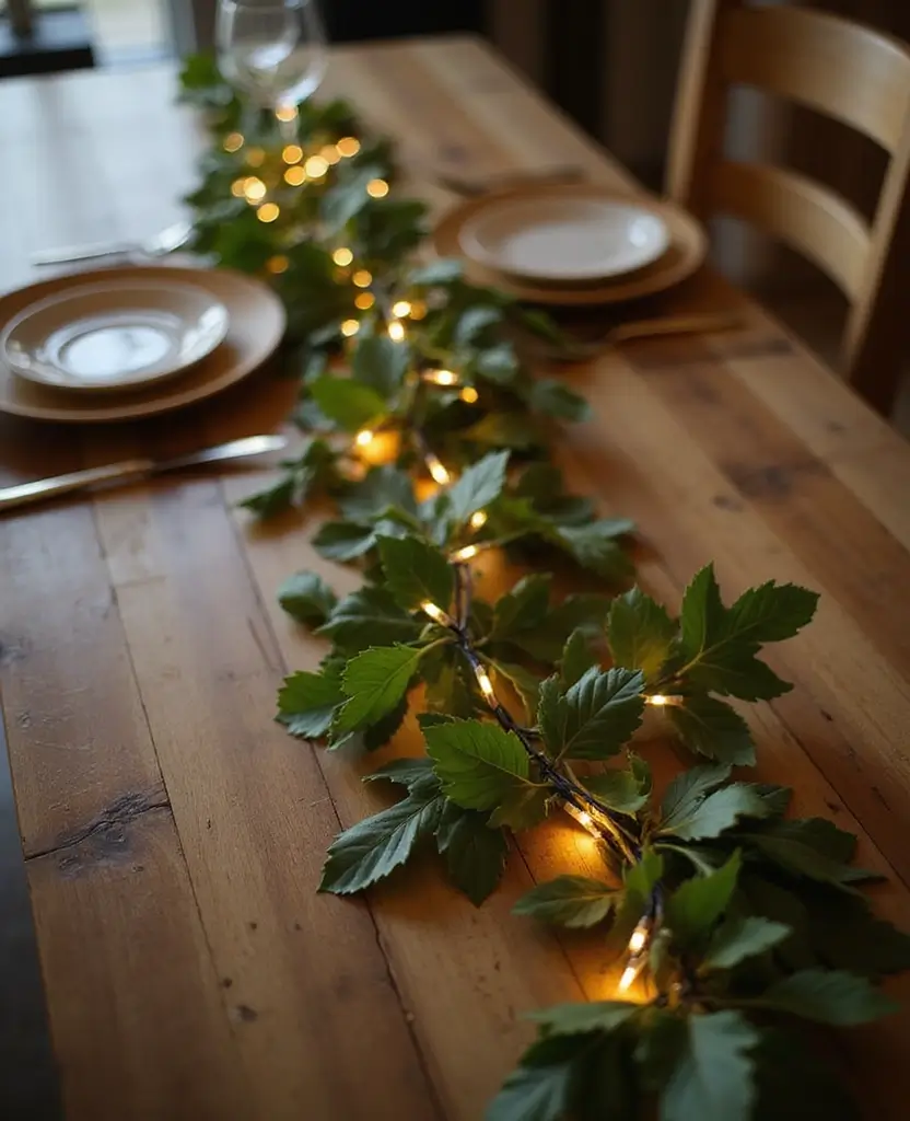 19 Festive Friendsgiving Decor Ideas Under $25 That Will Wow Your Guests! 35 19 Festive Friendsgiving Decor Ideas Under $25 That Will Wow Your Guests! - 6. Leaf Garland
