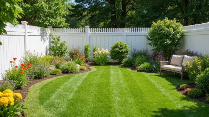 19 Gorgeous White Fence Backyard Ideas That'll Make Your Neighbors Envious!
