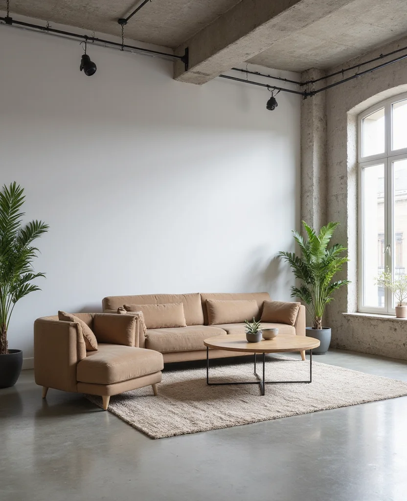 19 Industrial Living Room Ideas That'll Transform Your Space Into a Chic Urban Oasis! 67 19 Industrial Living Room Ideas That'll Transform Your Space Into a Chic Urban Oasis! - 10. Minimalist Furniture Choices