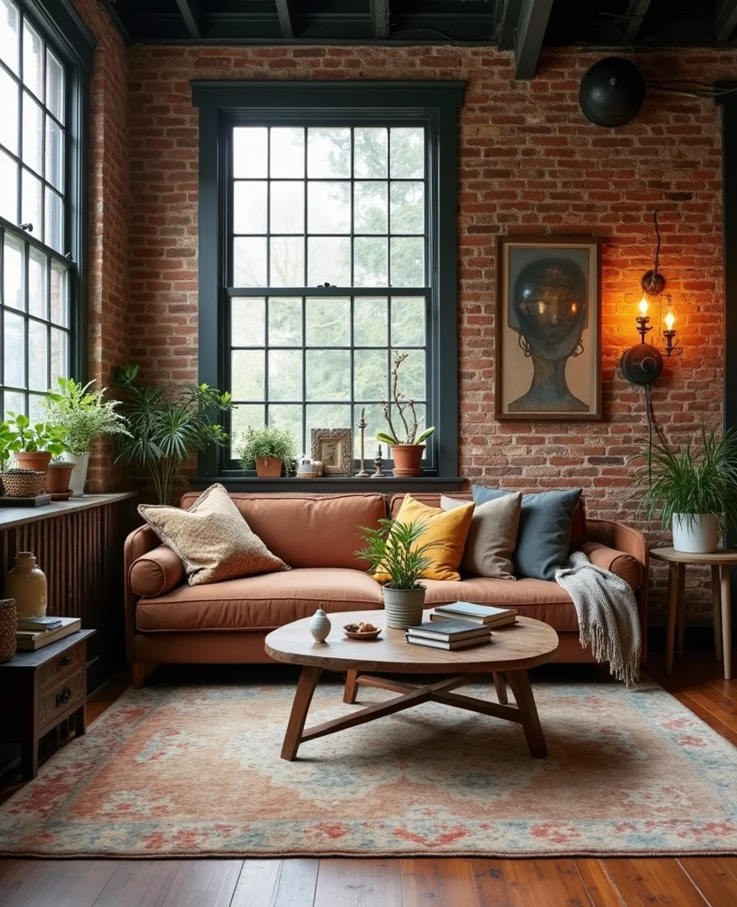 19 Industrial Living Room Ideas That'll Transform Your Space Into a Chic Urban Oasis! 81 19 Industrial Living Room Ideas That'll Transform Your Space Into a Chic Urban Oasis! - 12. Vintage Finds and Thrifted Decor