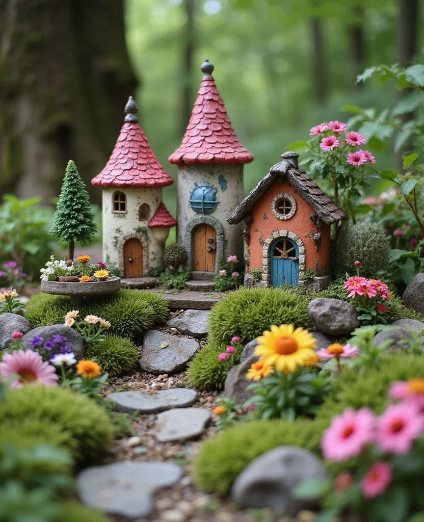 19 Magical European Backyard Ideas That Kids Will Absolutely Adore! - 1. Enchanted Fairy Garden