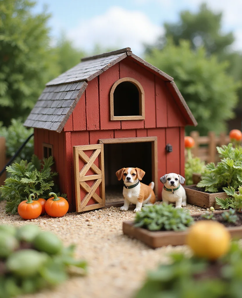 19 Magical European Backyard Ideas That Kids Will Absolutely Adore! - 10. Miniature Farmyard