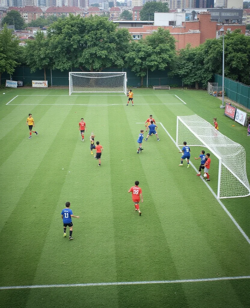 19 Magical European Backyard Ideas That Kids Will Absolutely Adore! - 11. Soccer and Sports Zone