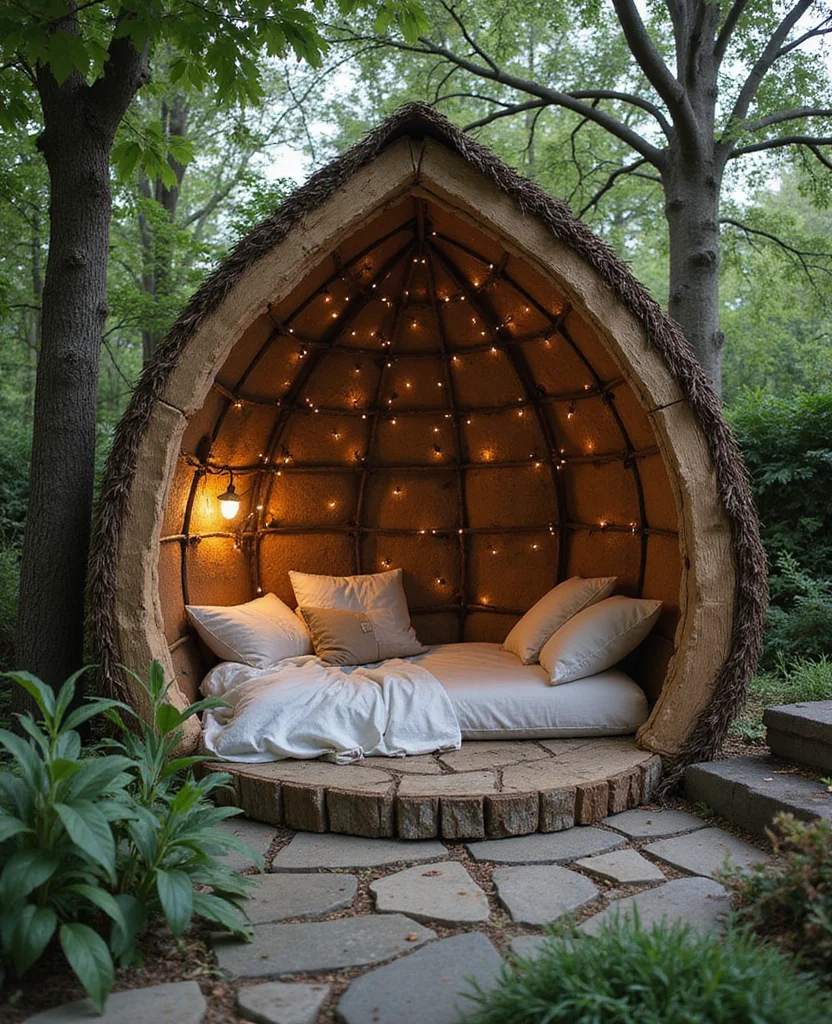 19 Magical European Backyard Ideas That Kids Will Absolutely Adore! - 16. Secret Hideaway