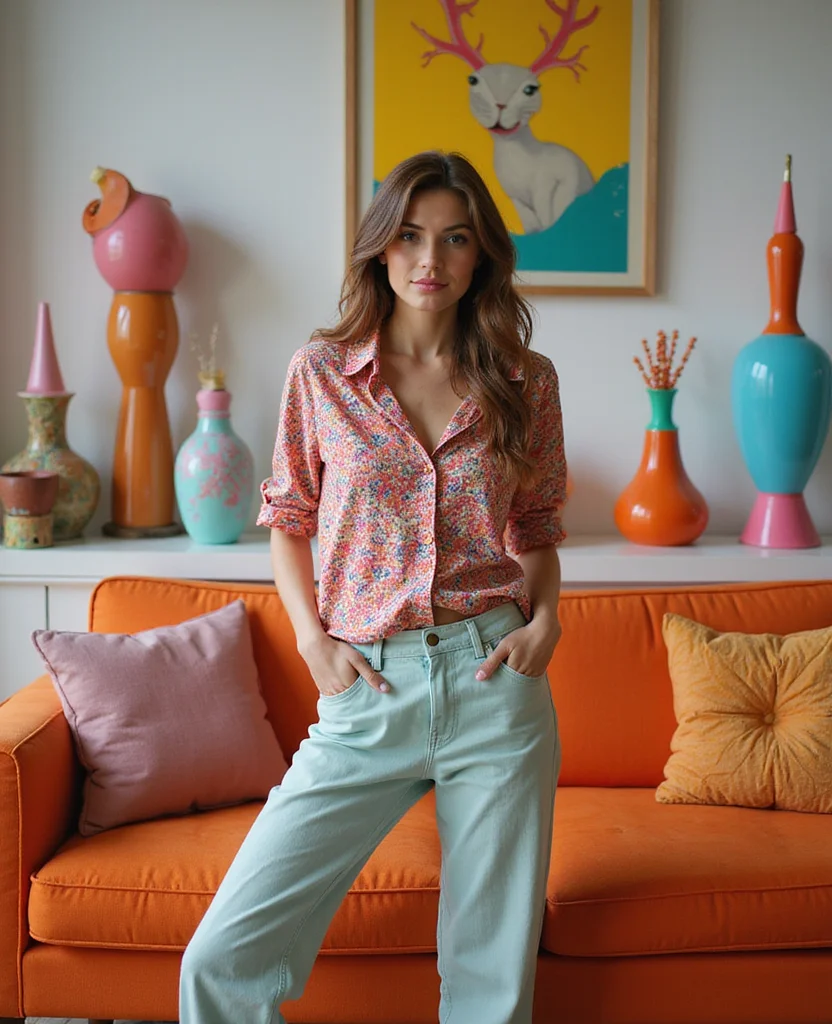 19 Maximalist Living Room Ideas That'll Make Your Jaw Drop (You Won't Believe #6!) - 16. Whimsical Decor