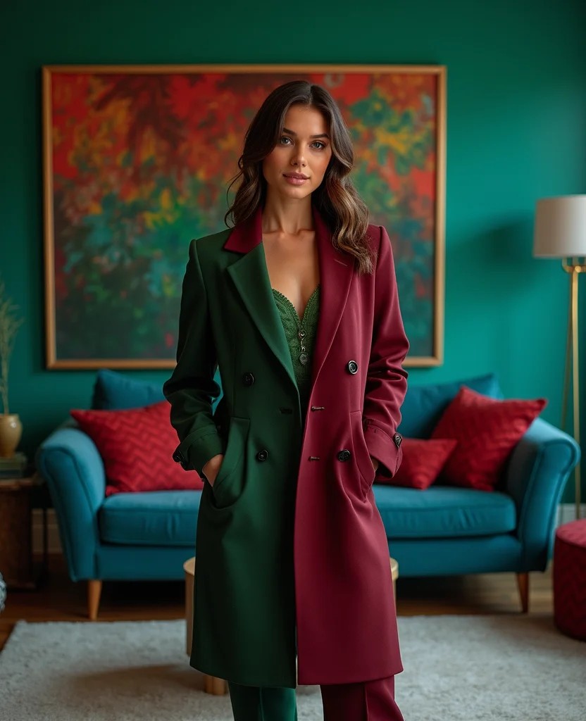 19 Maximalist Living Room Ideas That'll Make Your Jaw Drop (You Won't Believe #6!) - 4. Bold Color Schemes