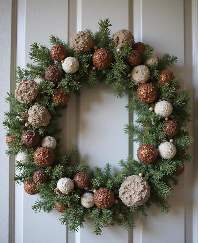 19 Modern Christmas Apartment Decor Ideas That Will Make Your Home the Talk of the Town! 93 19 Modern Christmas Apartment Decor Ideas That Will Make Your Home the Talk of the Town! - 14. Modern Wreaths