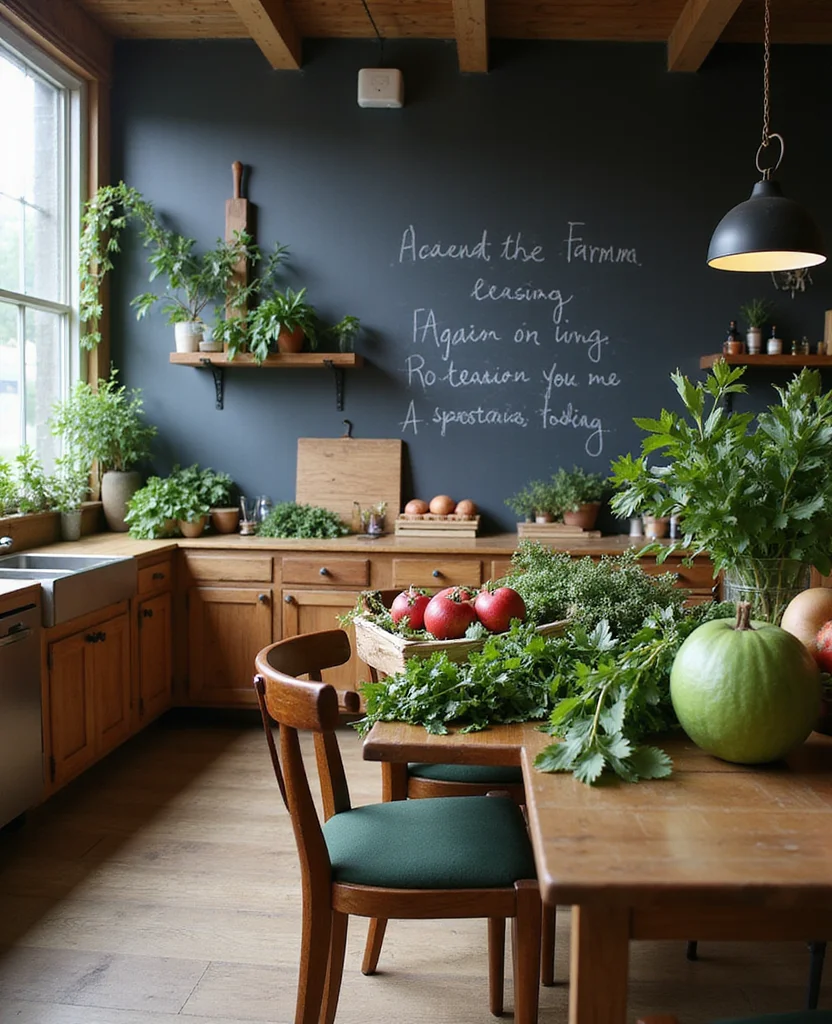 19 Modern Cottage Kitchen Designs That Blend Style and Comfort Perfectly! 18 19 Modern Cottage Kitchen Designs That Blend Style and Comfort Perfectly! - 17. Farm-to-Table Elements