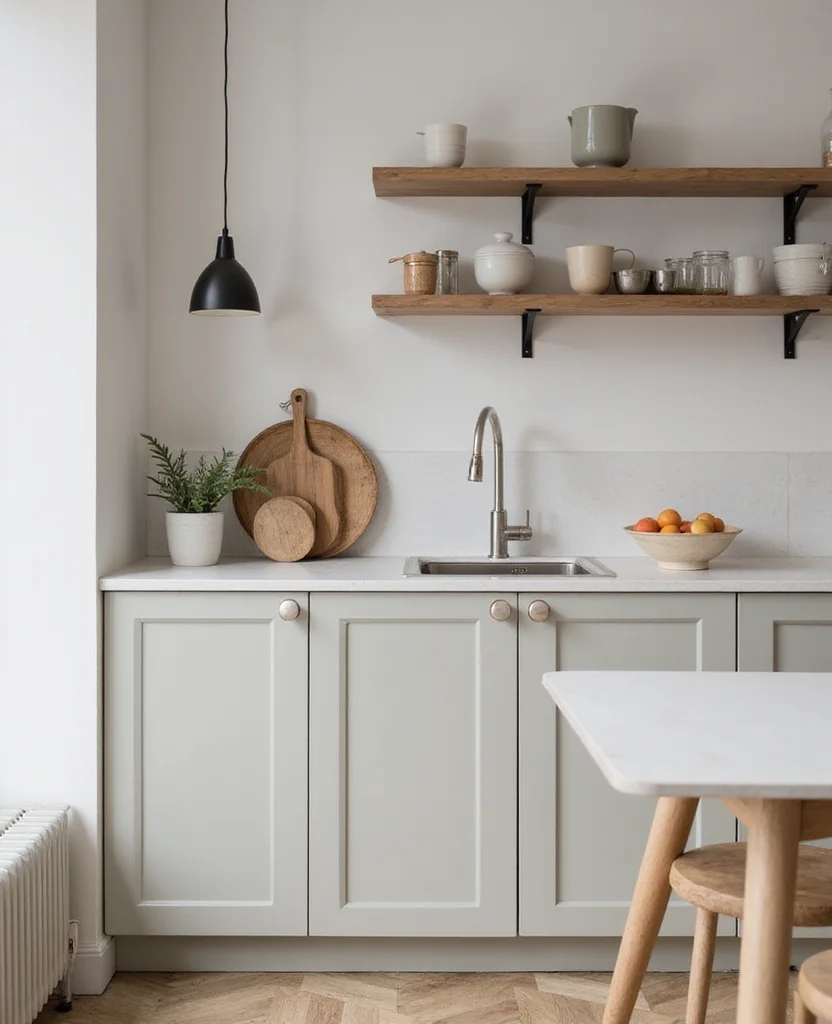 19 Modern Cottage Kitchen Designs That Blend Style and Comfort Perfectly! 19 19 Modern Cottage Kitchen Designs That Blend Style and Comfort Perfectly! - 18. Minimalist Decor