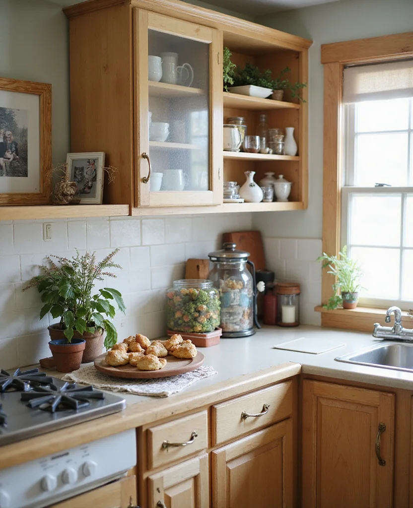 19 Modern Cottage Kitchen Designs That Blend Style and Comfort Perfectly! 20 19 Modern Cottage Kitchen Designs That Blend Style and Comfort Perfectly! - 19. Personal Touches