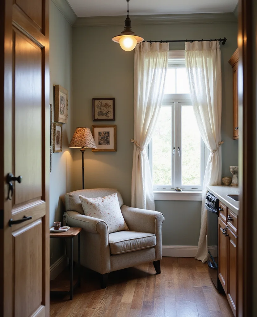 19 Moody Kitchen Ideas That'll Transform Your Home into a Cozy Haven! 111 19 Moody Kitchens Ideas That'll Transform Your Home into a Cozy Haven! - 16. Cozy Reading Nook