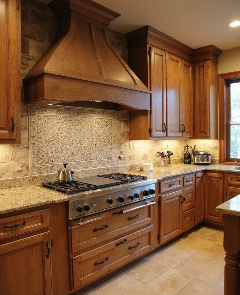 19 Mosaic Backsplash Kitchen Inspirations That Will Leave You Breathless! - 3. Rustic Earth Tones