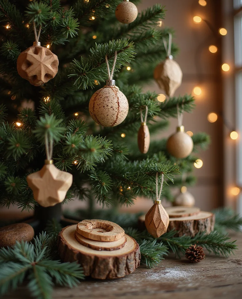 19 Old-Fashioned Christmas Decorations That Will Bring Back Magical Memories! - 10. Handcrafted Wooden Ornaments