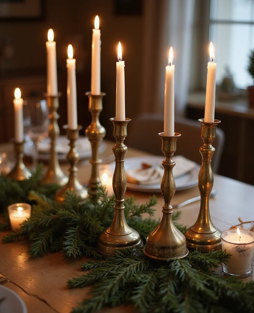 19 Old-Fashioned Christmas Decorations That Will Bring Back Magical Memories! - 13. Vintage Candle Holders