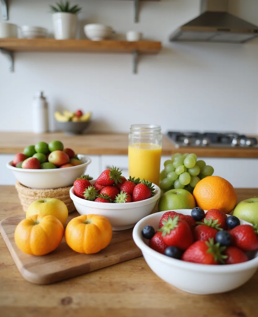 19 Playful Kitschy Kitchen Ideas That'll Make Cooking a Blast! 88 19 Playful Kitschy Kitchen Ideas That'll Make Cooking a Blast! - 13. Cheerful Fruit Bowls