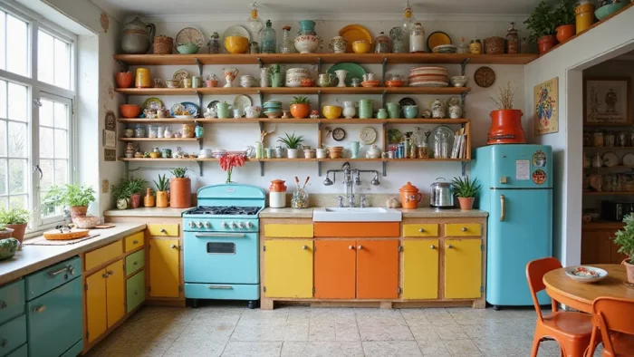 19 Playful Kitschy Kitchen Ideas That'll Make Cooking a Blast!