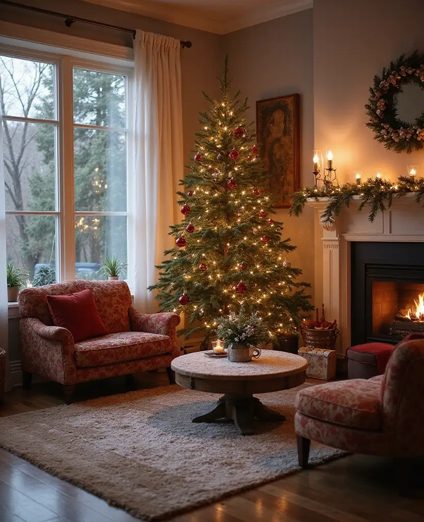 19 Scandinavian Christmas Decor Ideas for Your Living Room That'll Make You Feel All the Holiday Vibes! 95 19 Scandinavian Christmas Decor Ideas for Your Living Room That'll Make You Feel All the Holiday Vibes! - 14. Create a Winter Wonderland with Faux Snow