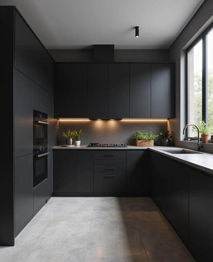 19 Space-Saving Black Kitchen Cabinet Ideas That Maximize Your Small Space (Wait Until You See #5!) - 11. Modular Cabinet Systems