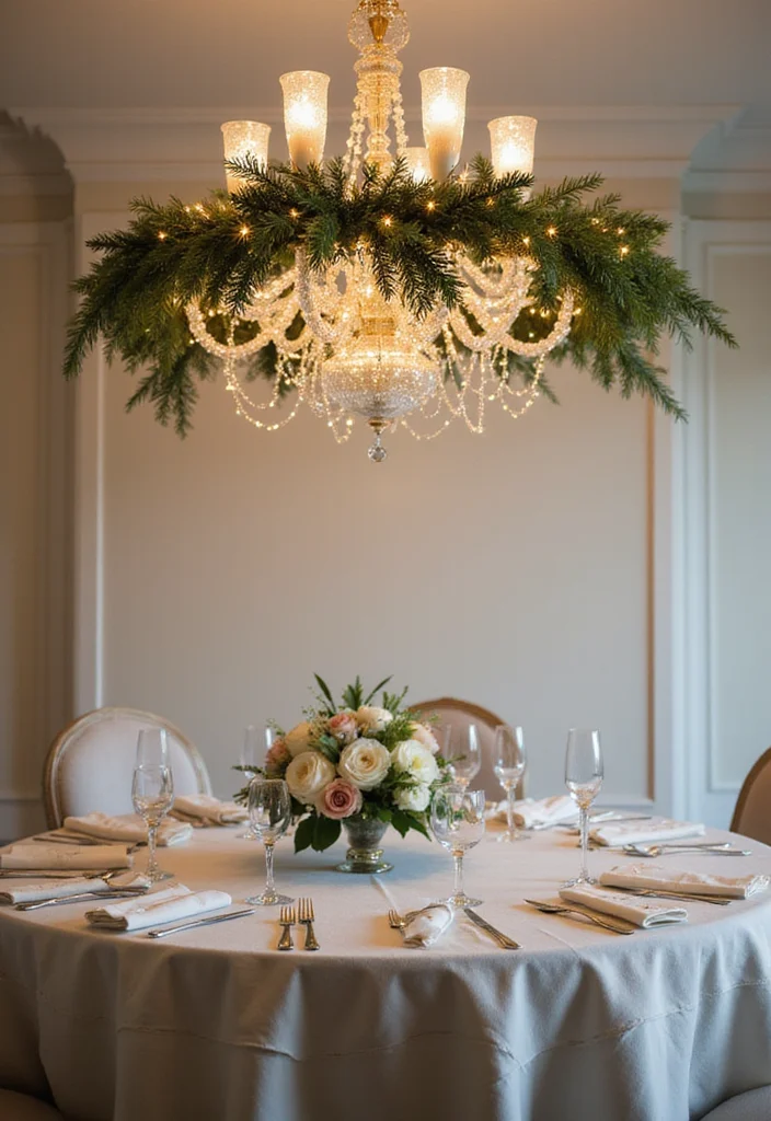19 Stunning Christmas Garland Ideas That Will Transform Your Home This Holiday Season! - 2. Elegant White and Gold Garland