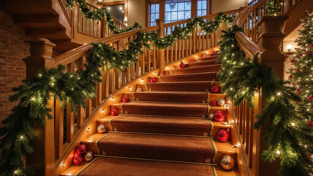 19 Stunning Christmas Staircase Ideas That'll Transform Your Home Into A Winter Wonderland (You Won't Believe #7!)