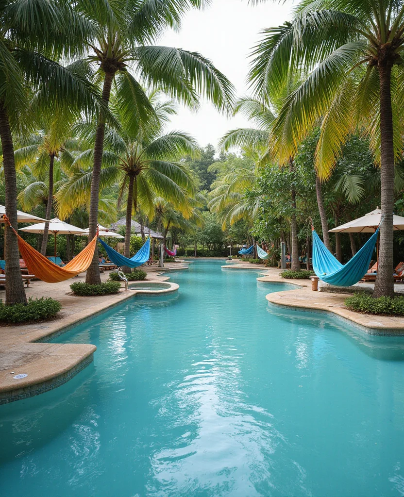 19 Stunning Lagoon Pool Backyard Ideas That'll Transform Your Yard into a Tropical Paradise! - 16. Poolside Hammocks