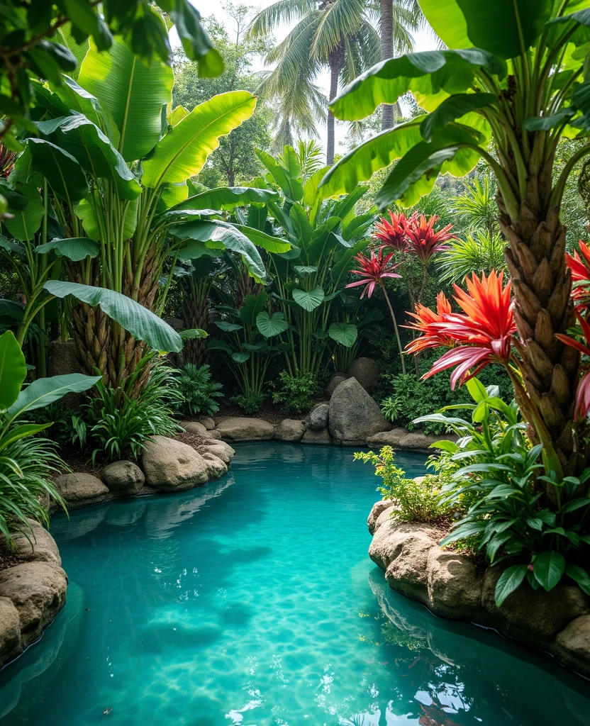 19 Stunning Lagoon Pool Backyard Ideas That'll Transform Your Yard into a Tropical Paradise! - 6. Lush Greenery Borders