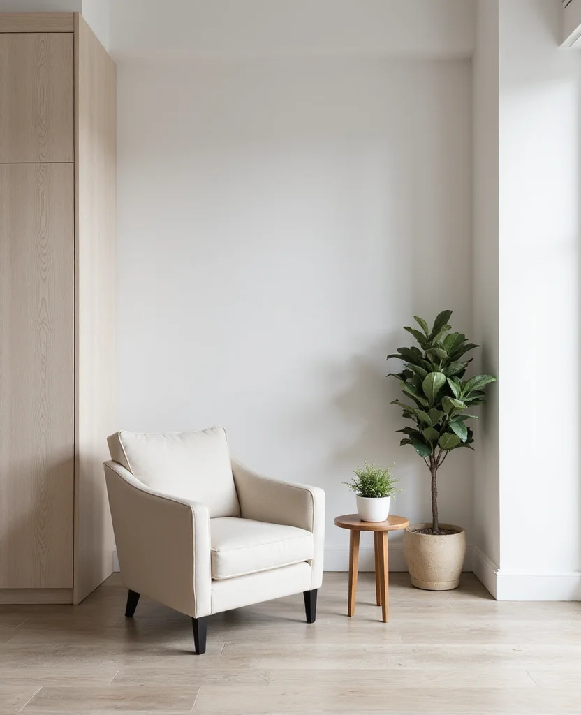 19 Stunning Living Room Alcove Ideas That'll Transform Your Space into a Cozy Retreat! 30 19 Stunning Living Room Alcove Ideas That'll Transform Your Space into a Cozy Retreat! - 5. The Minimalist Alcove