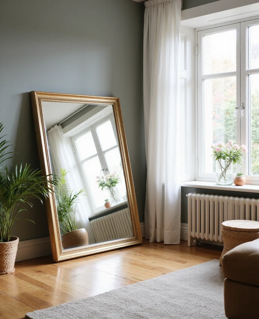 19 Stunning Living Room Mirror Decoration Ideas That Will Transform Your Space! 86 19 Stunning Living Room Mirror Decoration Ideas That Will Transform Your Space! - 13. Natural Light Reflection