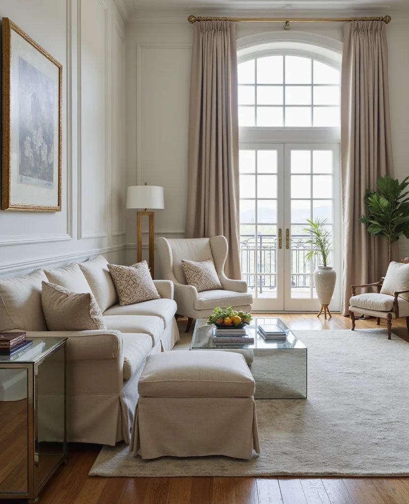 19 Stunning Living Room Mirror Decoration Ideas That Will Transform Your Space! 105 19 Stunning Living Room Mirror Decoration Ideas That Will Transform Your Space! - 16. Decorative Mirror Surfaces