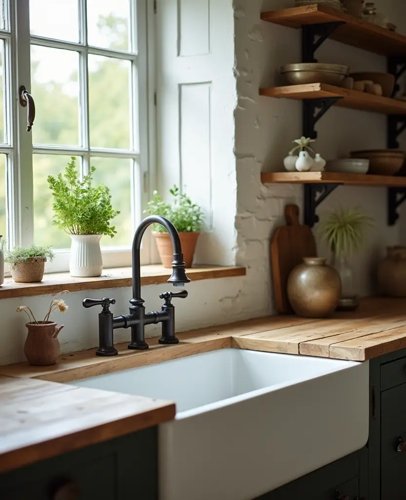 19 Stunning Primitive Kitchen Decor Ideas That Will Make You Want to Recreate Your Space! 9 19 Stunning Primitive Kitchen Decor Ideas That Will Make You Want to Recreate Your Space! - 2. Farmhouse Sink