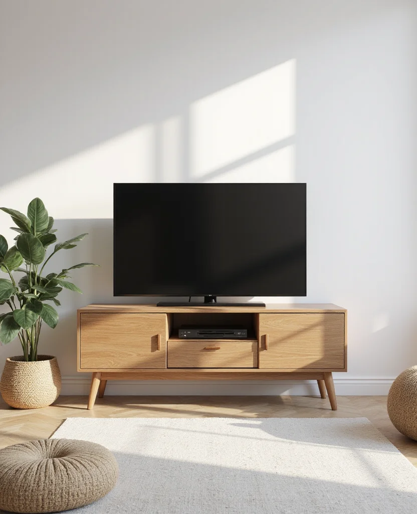 19 Stunning TV Cabinets for Your Living Room Makeover (You Won't Believe #7!) - 8. Minimalist Design