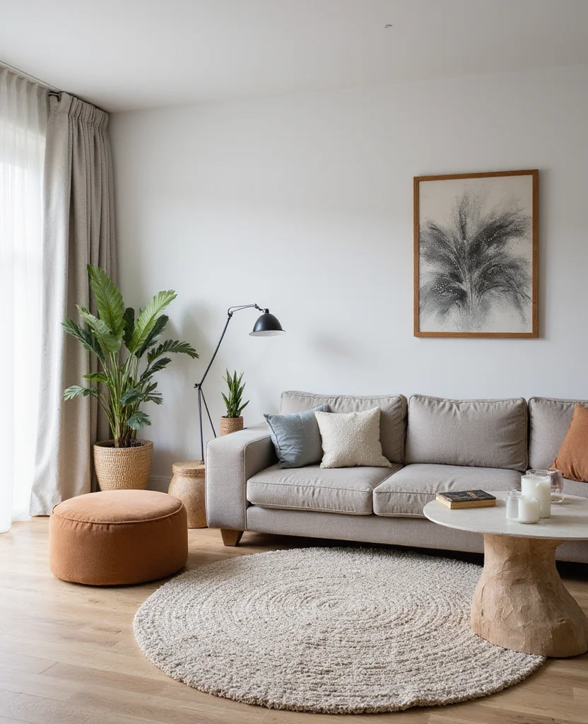 19 Trendy Modern Rustic Living Room Ideas That Are Totally In Right Now! - 11. Layered Rugs