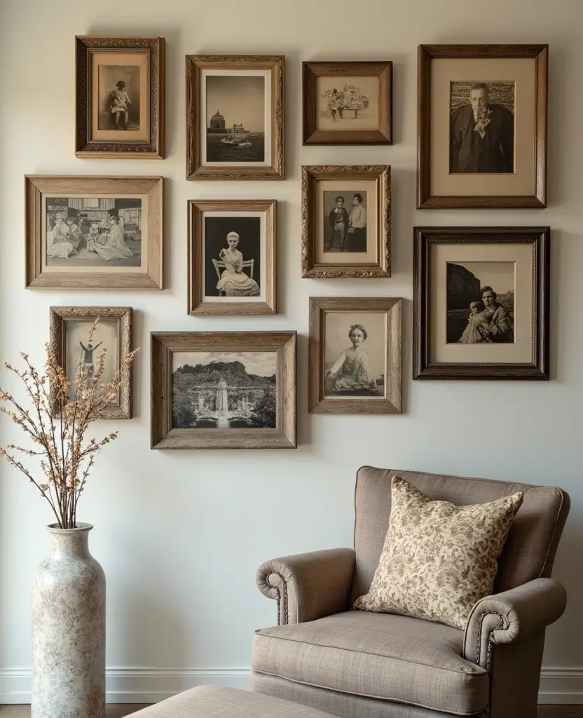 19 Trendy New Year Wall Decor Ideas for Gen Z That'll Transform Your Space! 9 19 Trendy New Year Wall Decor Ideas for Gen Z That'll Transform Your Space! - 2. Vintage Photo Collages