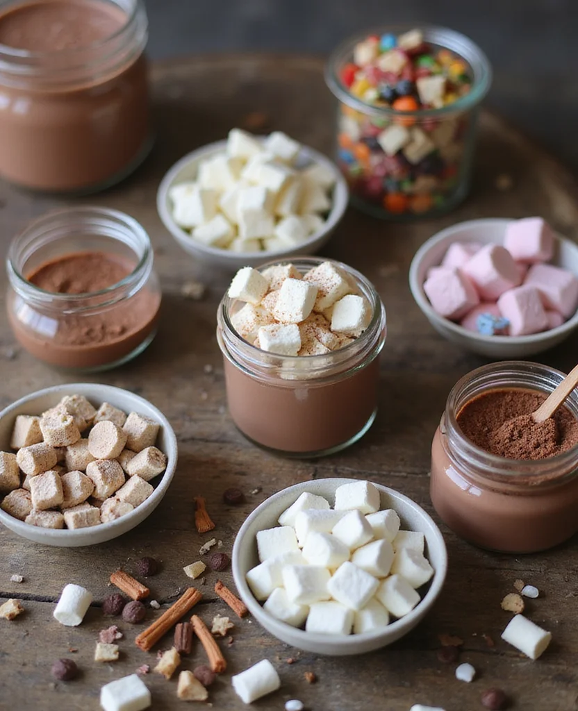 19 Unique DIY Christmas Gifts Under $10 That Will Wow Your Friends! - 11. DIY Hot Chocolate Kit