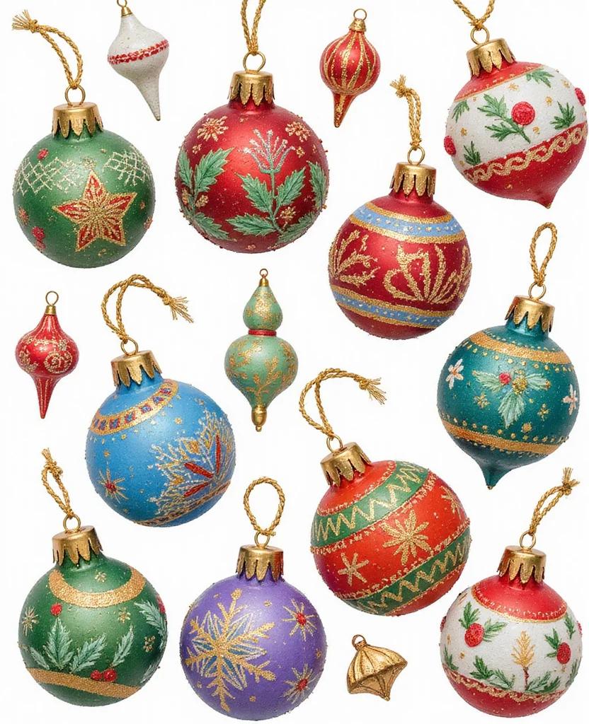 19 Unique DIY Christmas Gifts Under $10 That Will Wow Your Friends! - 3. Hand-Painted Ornaments