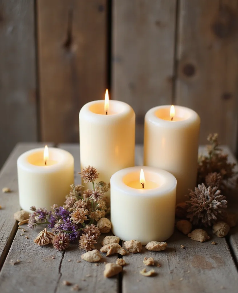 19 Unique DIY Christmas Gifts Under $10 That Will Wow Your Friends! - 4. Homemade Candles