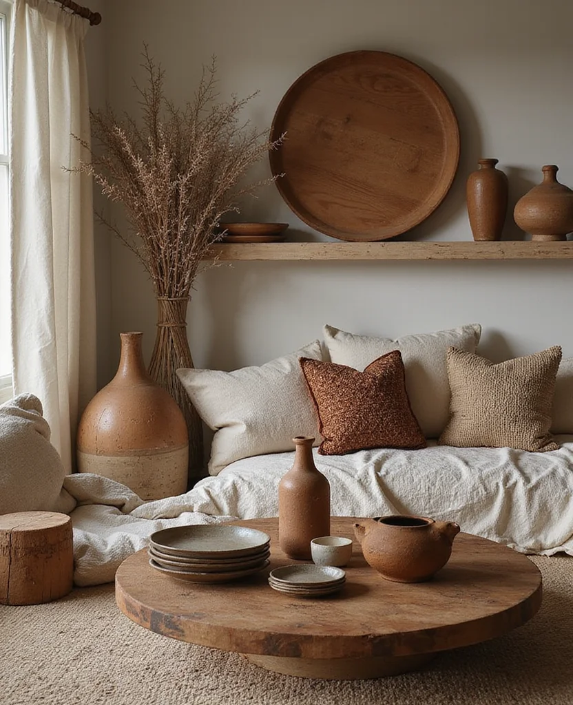 19 Vibrant Interiors: Mexican Living Room Designs That Will Inspire Your Next Makeover! 81 19 Vibrant Interiors: Mexican Living Room Designs That Will Inspire Your Next Makeover! - 12. Textures that Speak Volumes