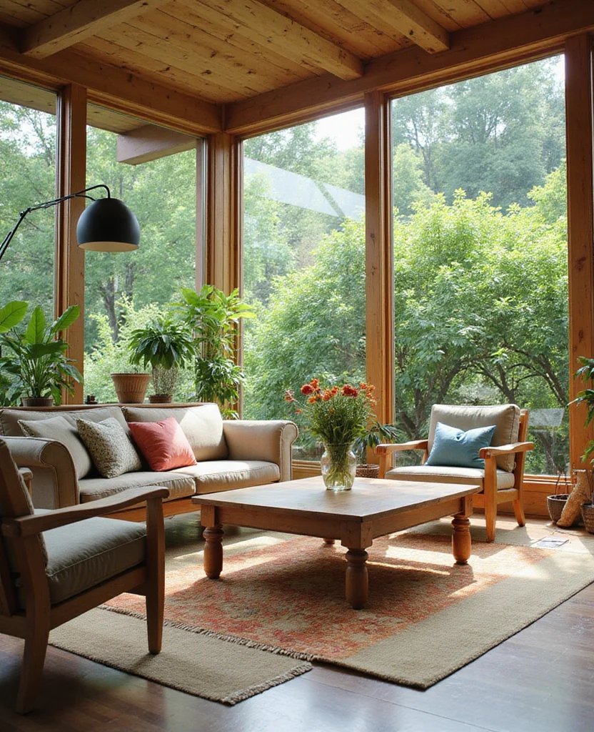 19 Vibrant Interiors: Mexican Living Room Designs That Will Inspire Your Next Makeover! 118 19 Vibrant Interiors: Mexican Living Room Designs That Will Inspire Your Next Makeover! - 17. Outdoor-Inspired Living Rooms